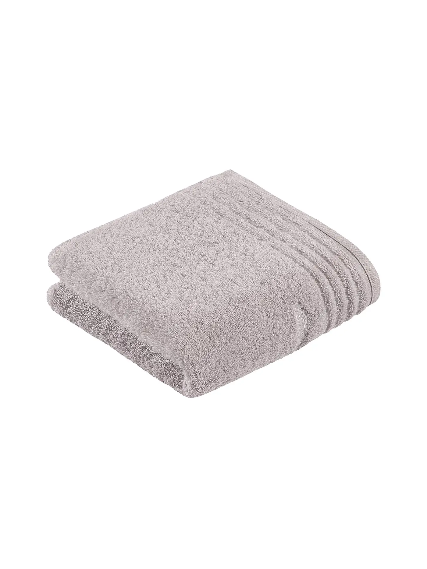 VOSSEN | Handtuch Vienna Style Supersoft 60x110cm Soft Green | silber